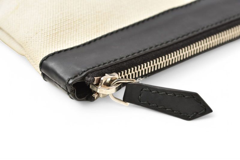 Balenciaga Clutch Bag Second Bag Balenciaga NAVY CLIP Navy Clip Pouch Canvas