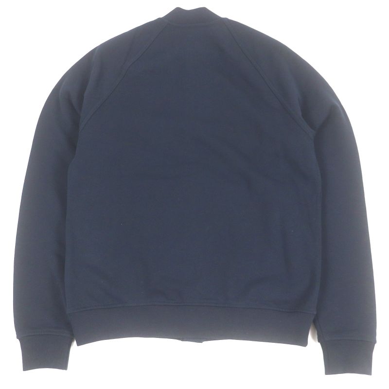 Hermes H467830hz Quaterb H Rie Button Lamb Leather Patch Teddy Blouson Studded