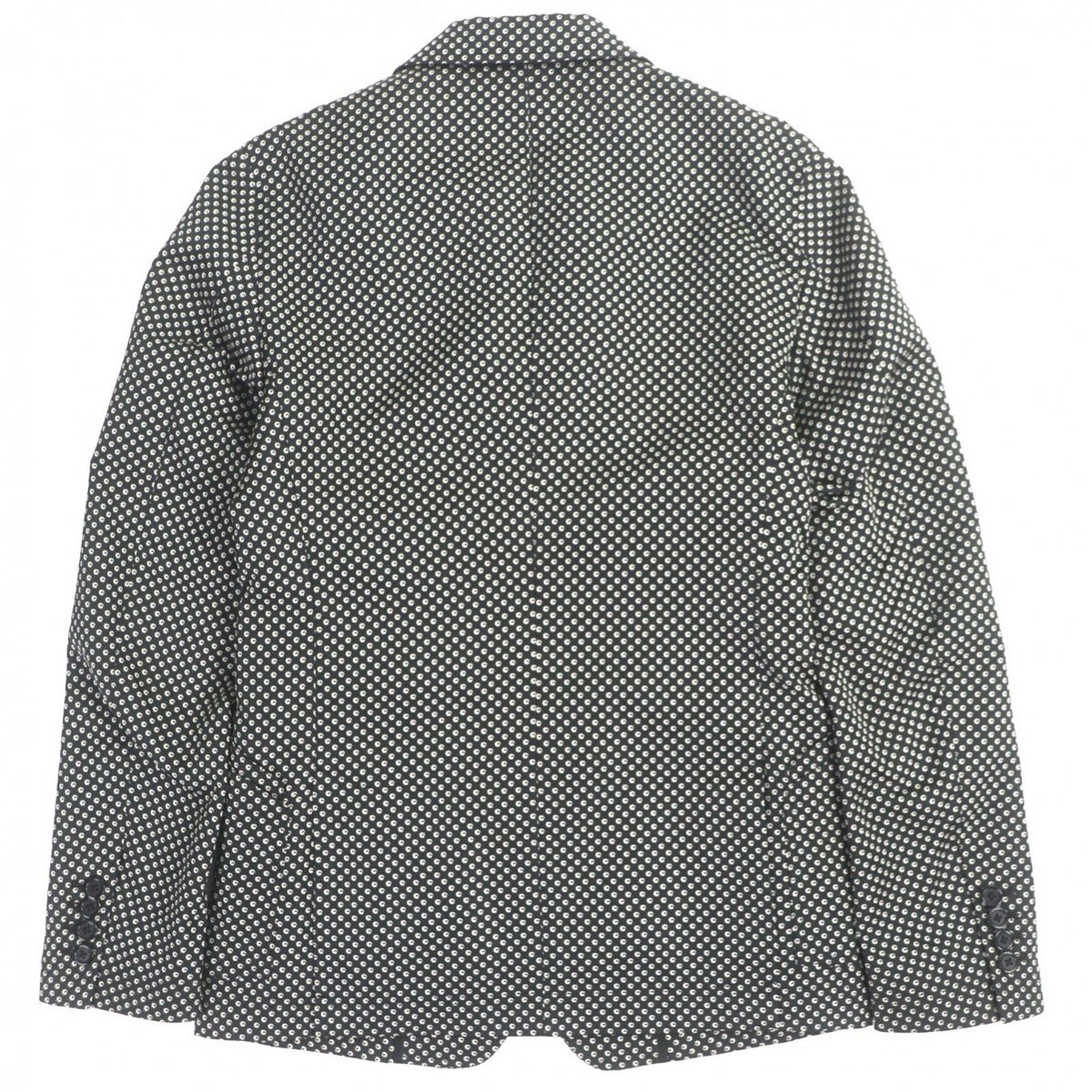 Dolce & Gabbana Wool Blend Black Tag All Over Pattern Single Jacket — view 3