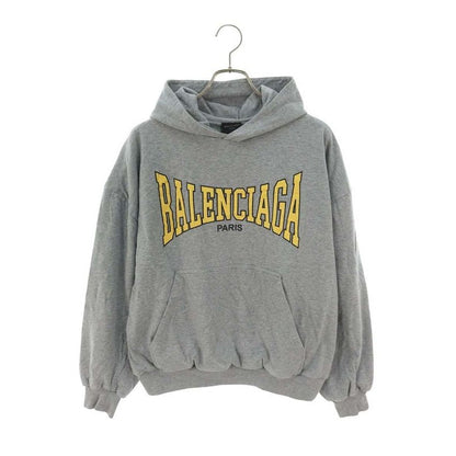 Balenciaga 24 AW Trvh5 Logo Vintage Print Pullover Hoodie