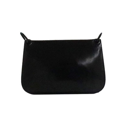Prada Plachain Shoulder- B6380 Black Nappa Swing Leather Ladies Bag