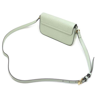 Gucci GG Super Mini Shoulder Bag 772794 Green Crossbody