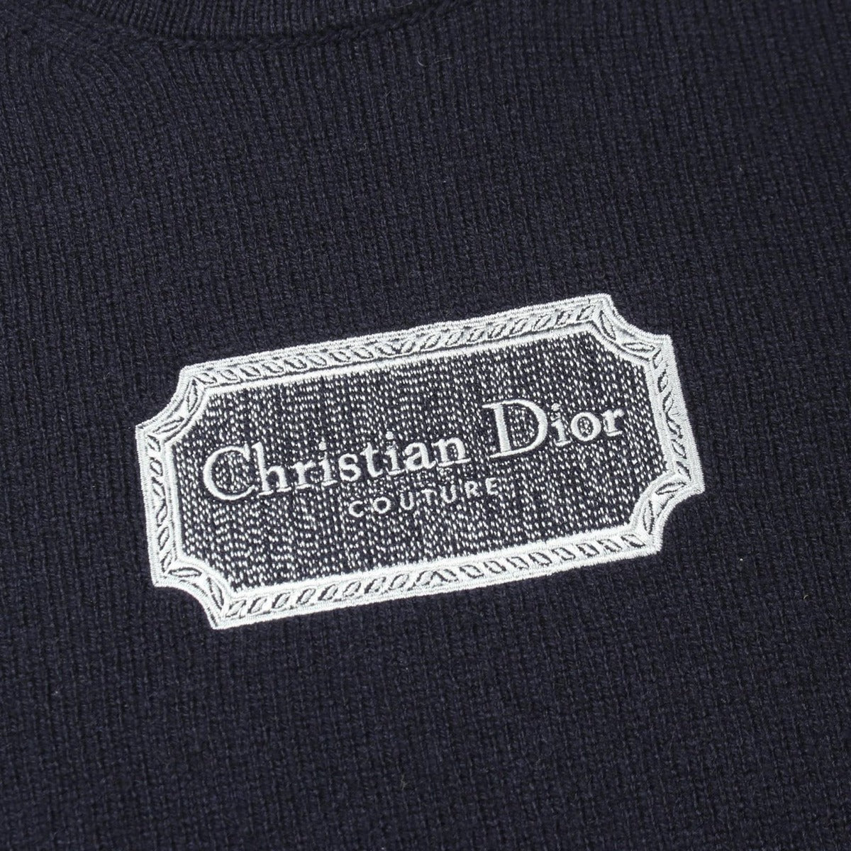 Dior Knit Couture Cashmere Sweater — view 5