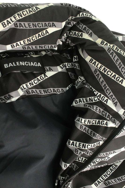 Balenciaga 556240 Tel21 Monogram C Shape Cotton Jacket Men 46
