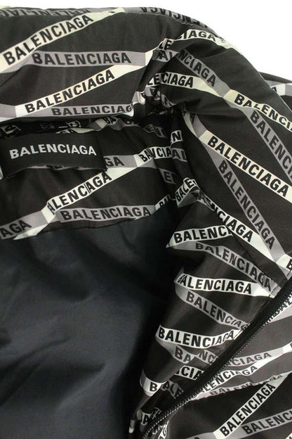 Balenciaga 556240 Tel21 Monogram C Shape Cotton Jacket Men 46