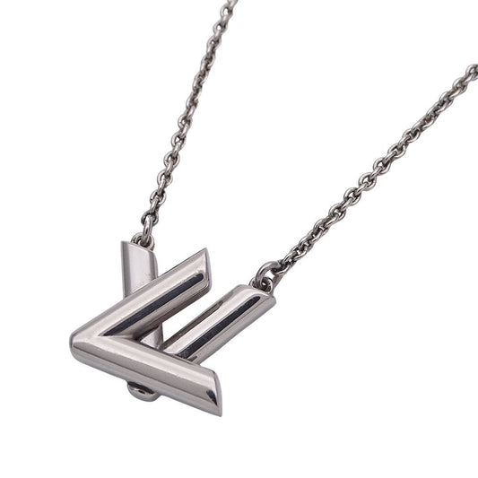 Louis Vuitton Necklace Silver Fashionable