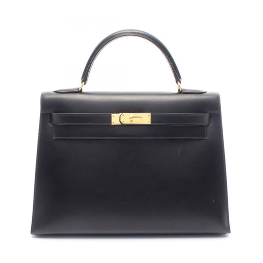 Hermes Handbag Kelly 32 Black
