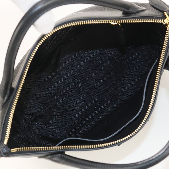 Prada 2WAY 1ba111 2BBE F0002 Handbag Leather Women