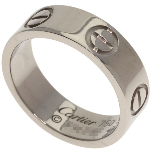 Cartier Love Ring 50 18K White Gold