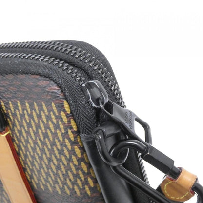 Louis Vuitton Damier Giant Double Phone Pouch Shoulder Bag — view 5