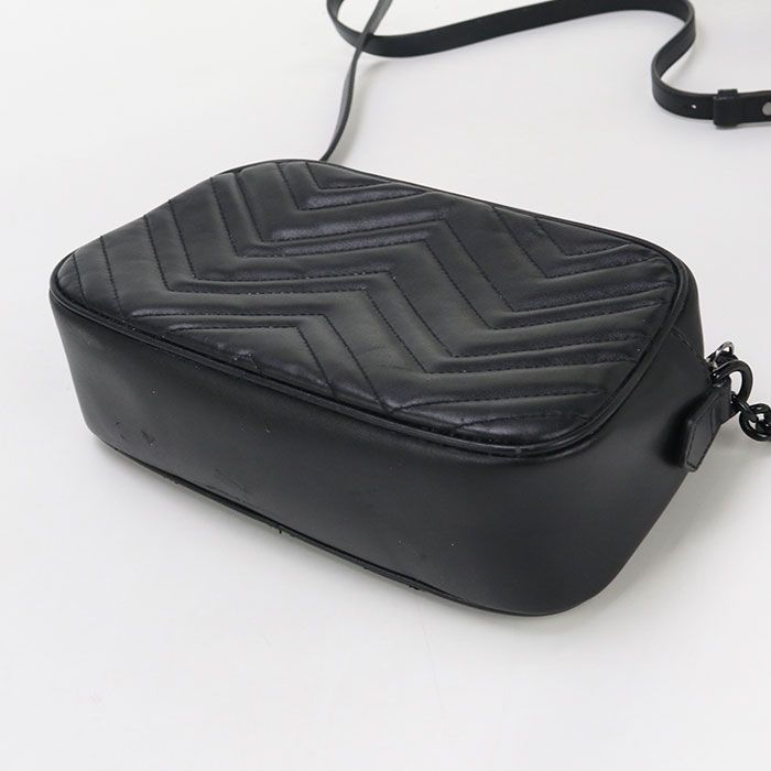 Gucci Small Camera Bag GG Marmont 447632 Crossbody Shoulder Bag Leather Women