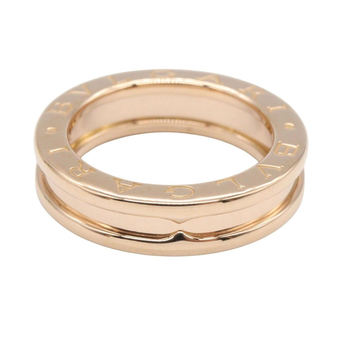 Bvlgari Ring B-zero One Band 18k Pink Gold — view 2