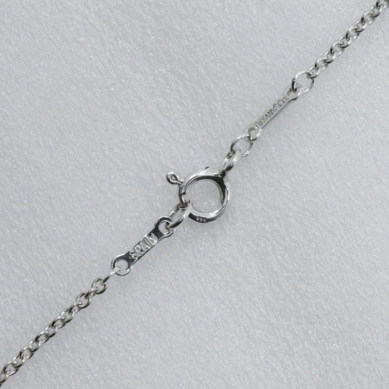 Tiffany & Co Open Heart Elsa Peretti 925 Silver Ladies 9.9g Necklace