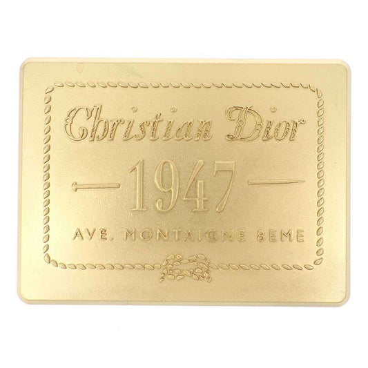 Christian Dior Gold Paperweight Gold
