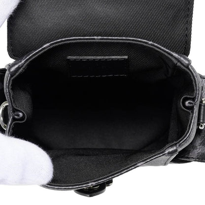 Louis Vuitton Shoulder Bag Nano Christopher Black/gray