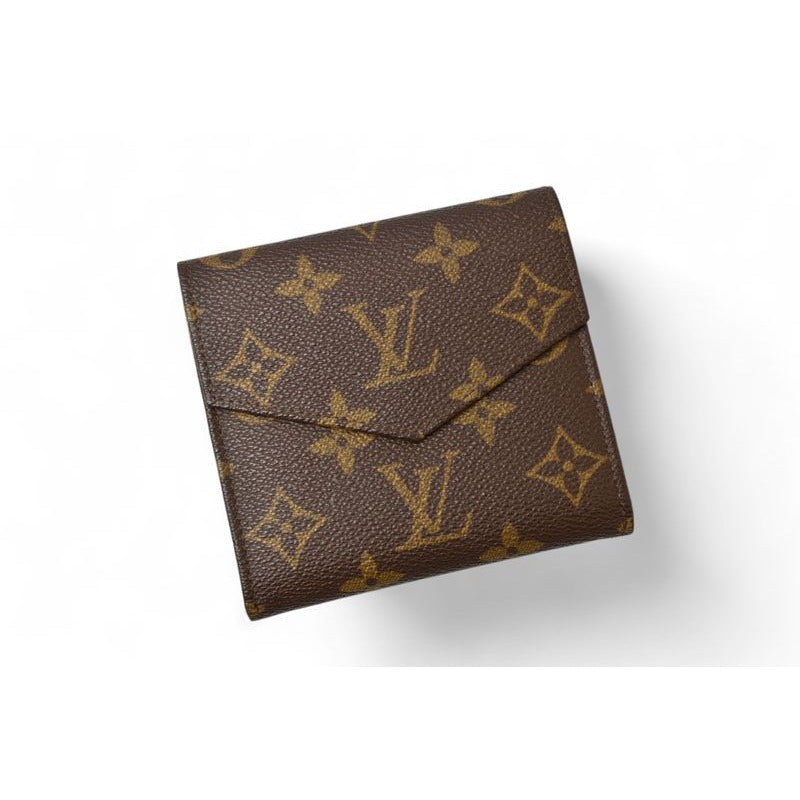 Louis Vuitton Wallet Monogram Fold No.190 Vintage Antique — view 3