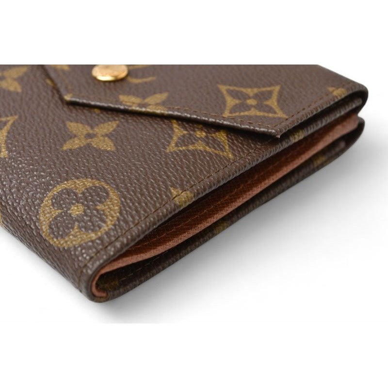 Louis Vuitton Wallet Monogram Fold No.190 Vintage Antique — view 5