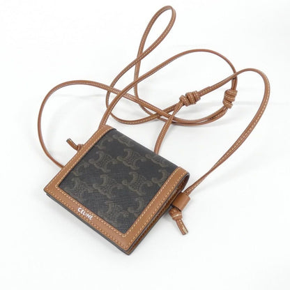 Celine Shoulder Wallet Tan — view 3