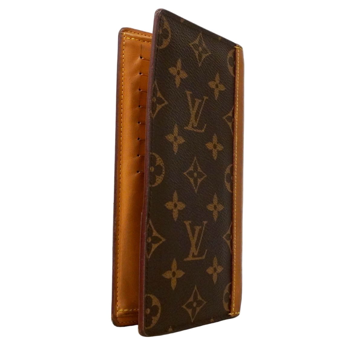 Louis Vuitton Wallet Monogram Archive Portefeuille Brazza Brown — view 2