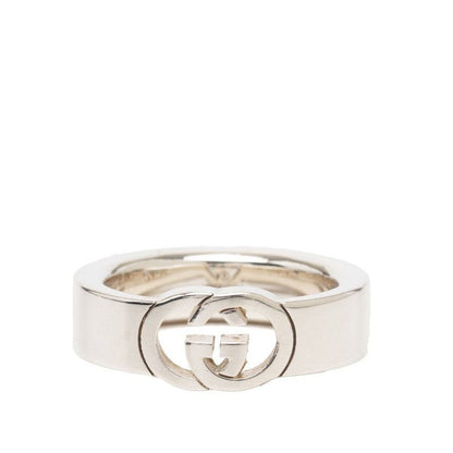Gucci Interlocking Ring Silver