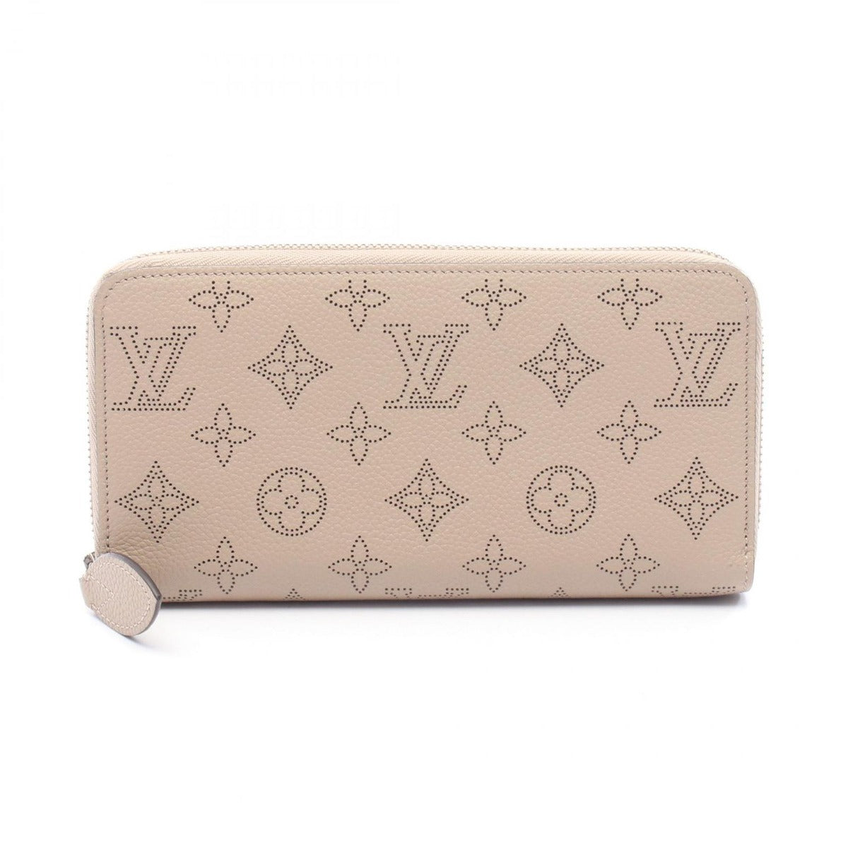 Louis Vuitton Round Wallet Zippy Galle Leather