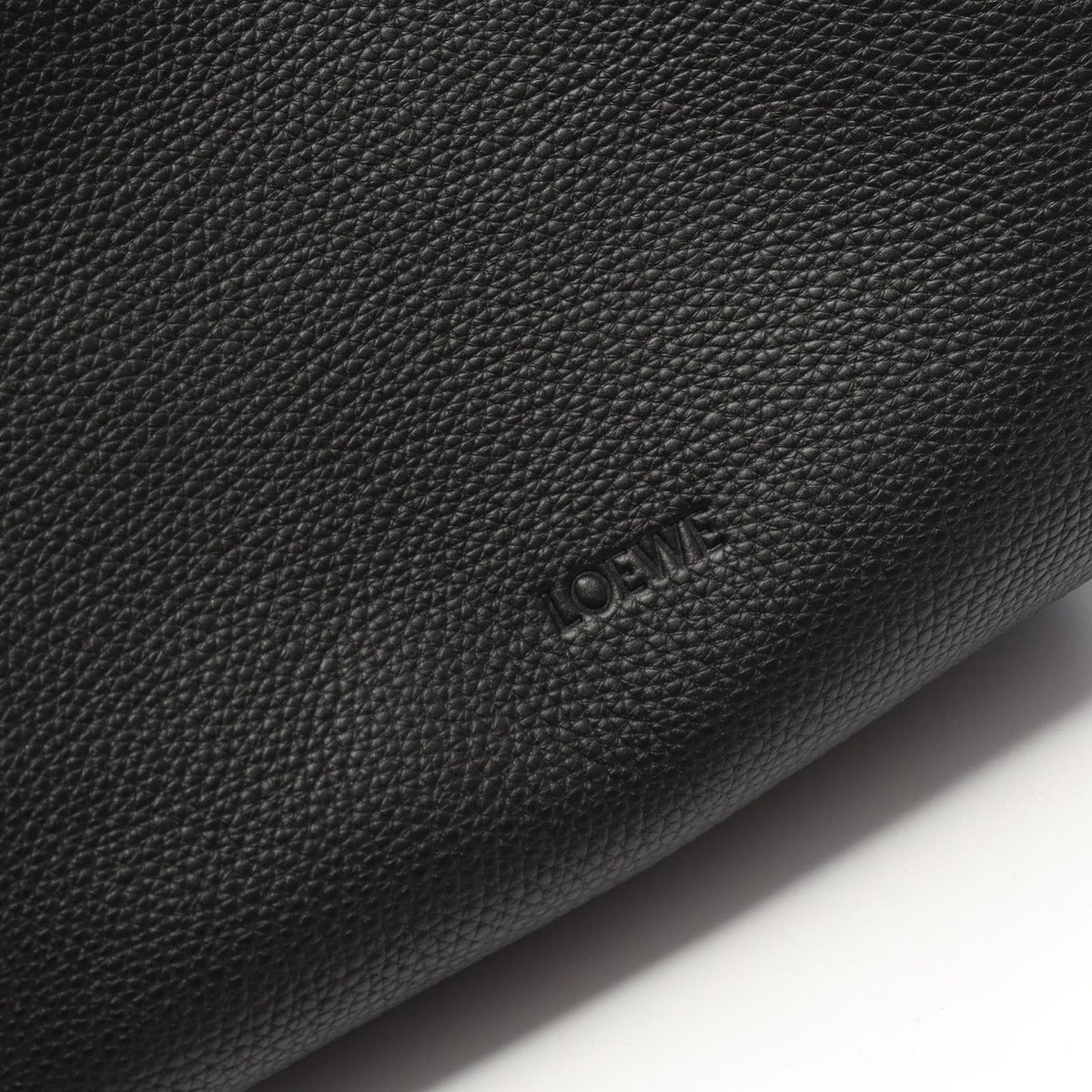 Loewe Shoulder Bag Loop Hobo Bb22 cm Black Leather — view 5