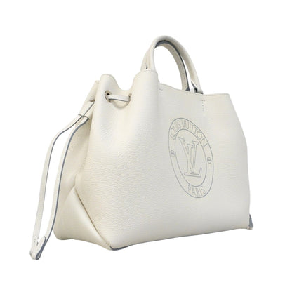 Louis Vuitton Handbag Mahina Bella White Light Blue 2-Way — view 2