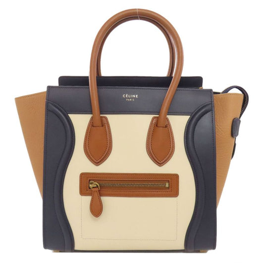 Celine Luggage Micro Tote Bag Calf Women