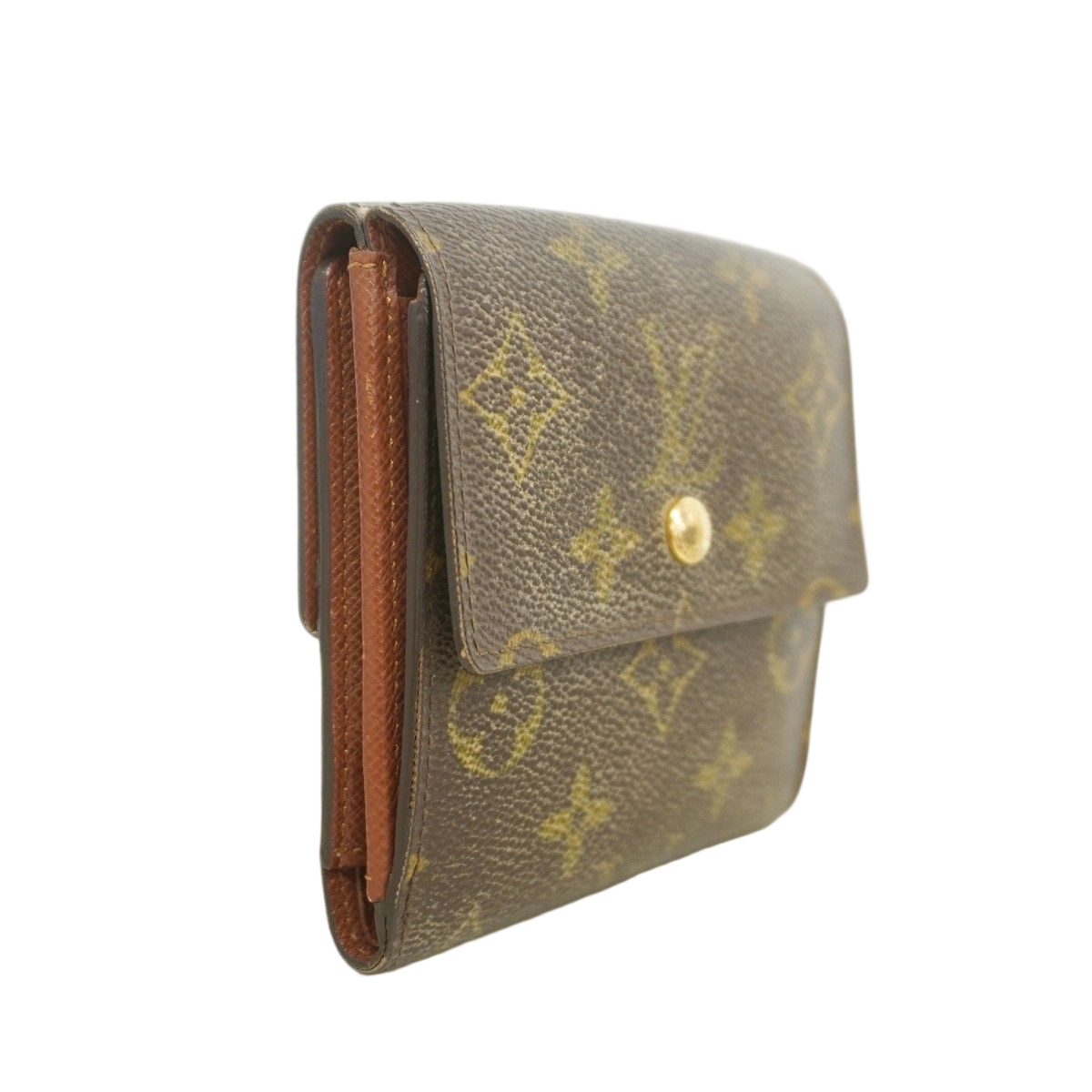 Louis Vuitton Wallet Monogram Porte-Monnaie Billets Carte Cles Brown — view 2