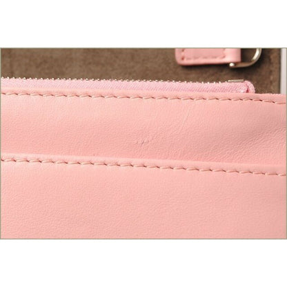 Fendi Wallet With Chain Mini Bag Leather 8 M0346 SQT F02 L0 Multicolor Pink — view 6