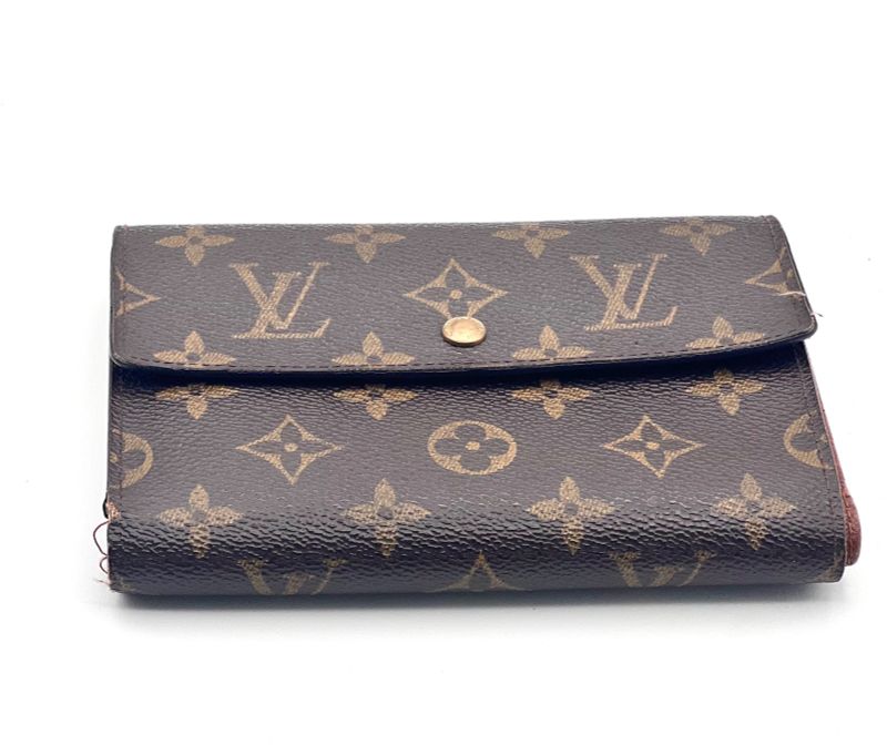 Louis Vuitton Trifold Wallet Monogram Porte Trésor Etui M61202 02bs121