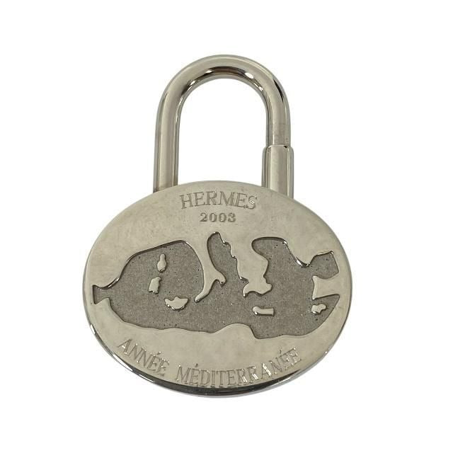 Hermes Cadenas Mediterranean 2003 Annee Mediterranee Padlock Charm Small Logo
