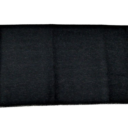 Hermes Muffler - Shawl Double Face Black Beige Cine Cashmere 100%