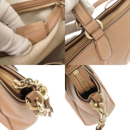 Gucci Soho 369176 Leather Pink Beige 2WAY Handbag Shoulder Bag 0082 Gucci