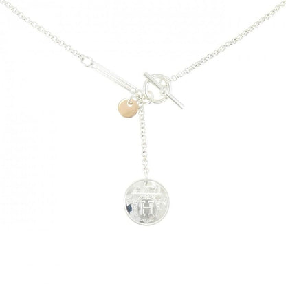 Hermes Exlibris Necklace Silver