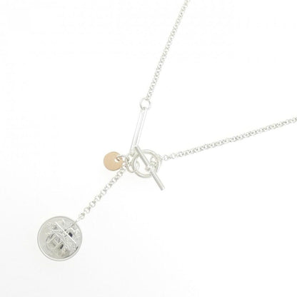 Hermes Exlibris Necklace Silver — view 2