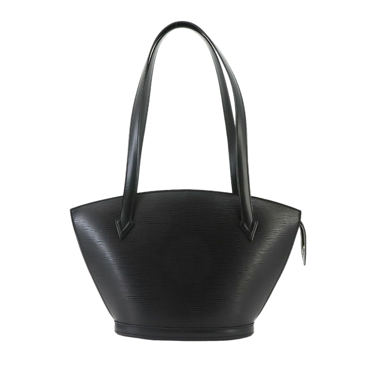 Louis Vuitton Epi Saint Jacques Poignet Long Shoulder Bag Leather Noir
