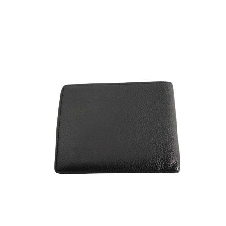 Louis Vuitton Bifold Wallet Portefeuille Multiple Black Aerogram Leather — view 2