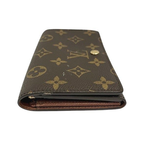Louis Vuitton Monogram Porte Monebier Tresor M61730 Bifold Wallet Unisex