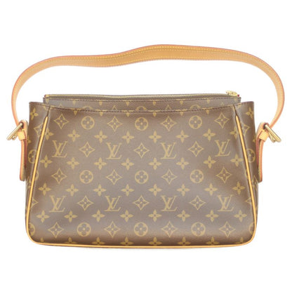 Louis Vuitton M51163 06 Monogram Vivacite GM Shoulder Bag Brown