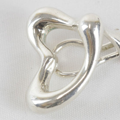 925 Silver Tiffany & Co Open Heart 107g Accessories Earring