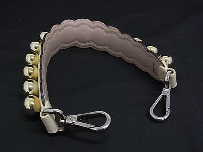 Fendi Strap You Leather Shoulder Strap For Bag Shoulder Strap Gold Tone And