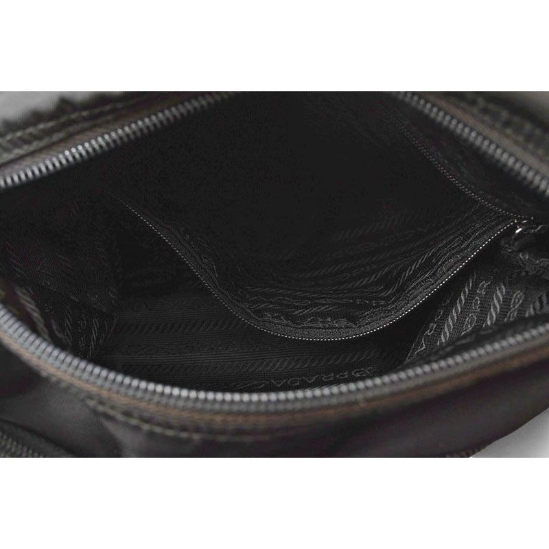 Prada Shoulder Bag Crossbody Nylon Black Bt0173 — view 14