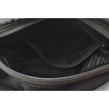 Prada Shoulder Bag Crossbody Nylon Black Bt0173 — view 14