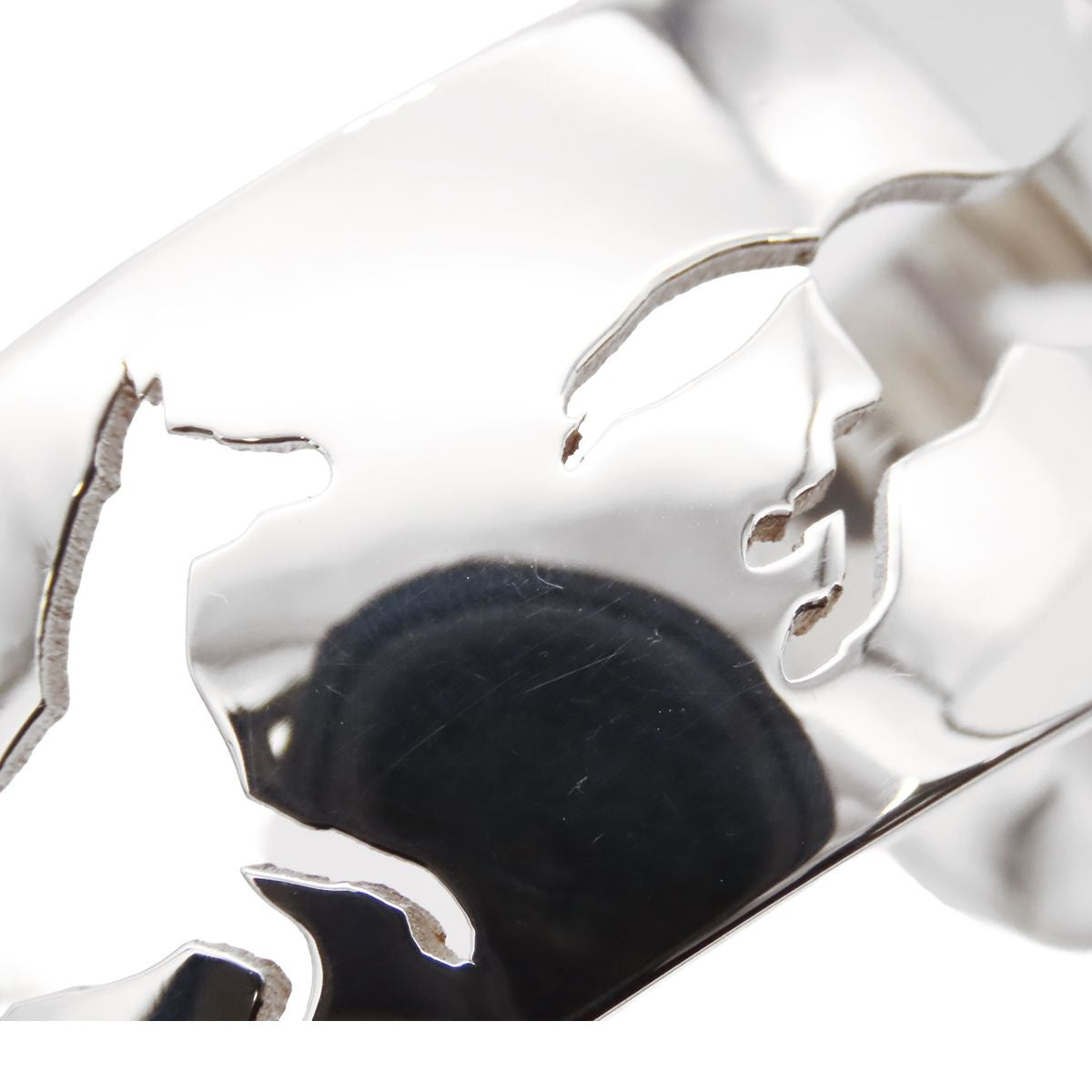 Hermes Cuff Silver Horse Bracelet Bangle Vintage — view 7