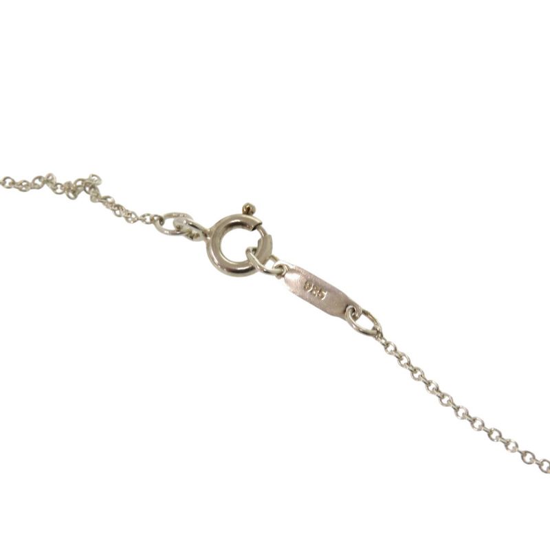 Tiffany & Co Heart 925 Silver Pearl Necklace Accessory 0752 Tiffany & Co
