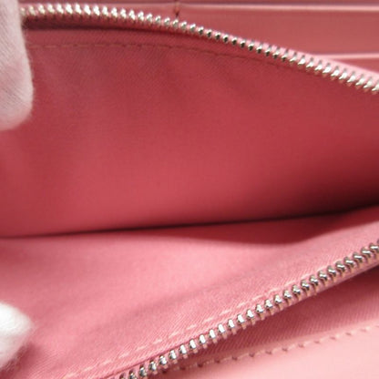 Fendi 8m0251 Continental Wallet Monster Leather Pink Bifold Long Wallet 1555