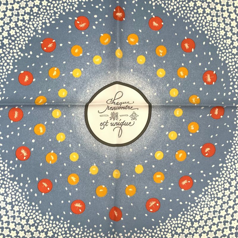 Grade Hermes Carre 90 Chaque Rencontre EST Unique Once-in-a-lifetime Scarf