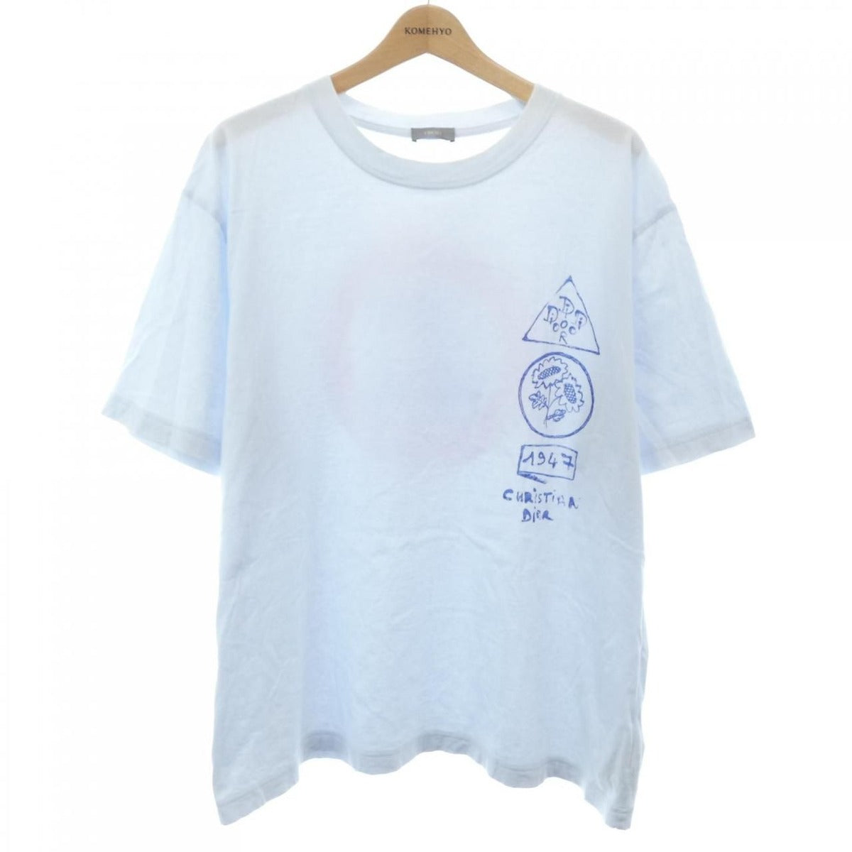 Dior T-Shirt Blue XXL Based