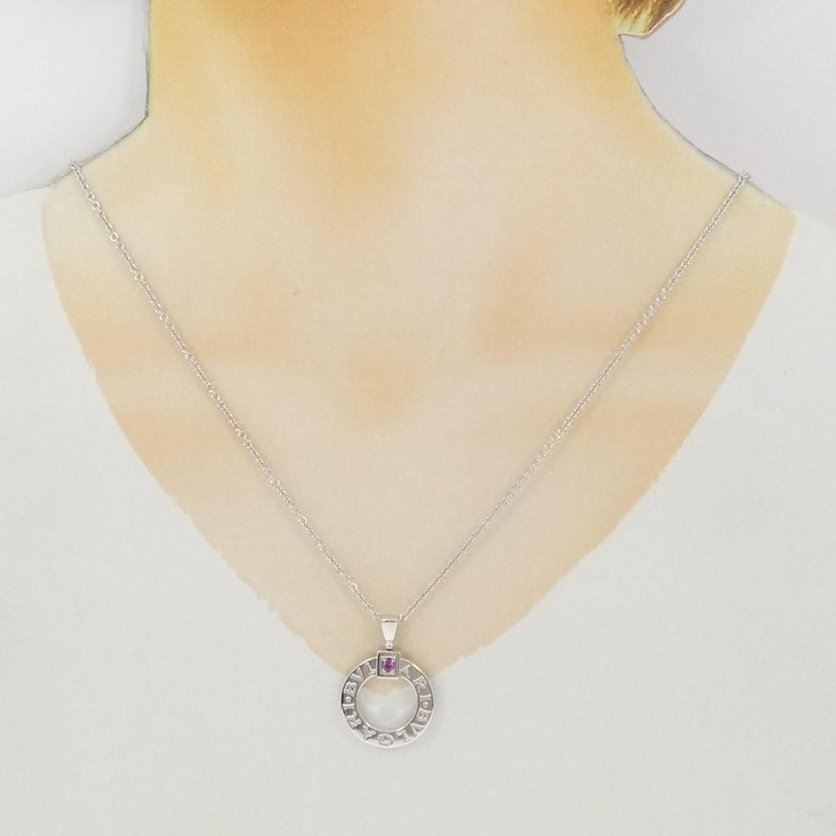 Bvlgari Saffiano Necklace 42 — view 6